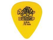 Dunlop TORTEX Standard Guitar Picks .73mm 12 PACK Yellow
